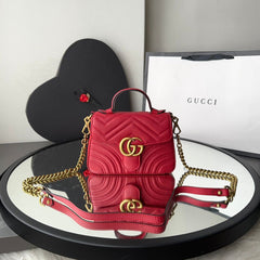 Bolsa Gucci Marmont alça de mão