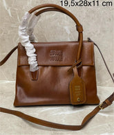 Bolsa Miu miu Solitaire leather shoulder
