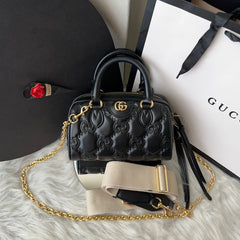 Bolsa Gucci Metalassê baú mini