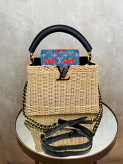 Bolsa Lv Capuccines Ráfia