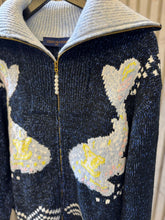 Zipped Knitted Blouson