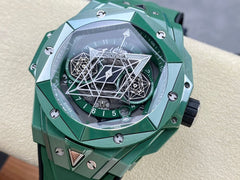 Big Bang Sang Bleu II Ceramic Green 44mm
