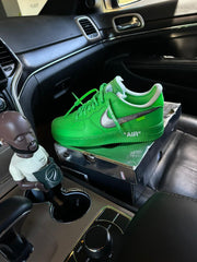 Off-White x Air Force 1 - Low Green Brooklyn