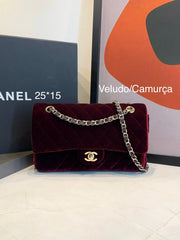 Bolsa Chanel 2.55 Camurça