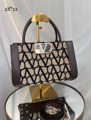 Bolsa Valentino Garavani VLogo Signature Toile Iconographe