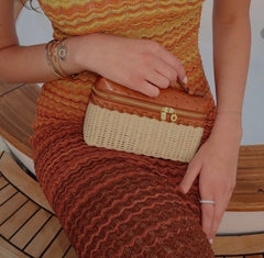 Bolsa Loro Piana Extra Pocket Rafia