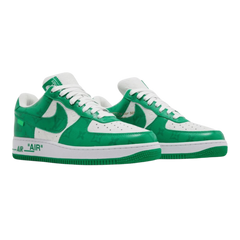 Louis Vuitton x Nike Air Force 1 Low By Virgil A White Green