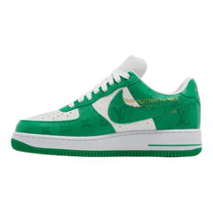 Louis Vuitton x Nike Air Force 1 Low By Virgil A White Green