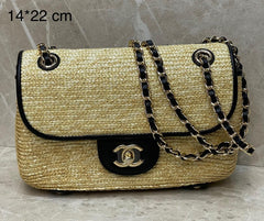 Bolsa  Chanel ráfia