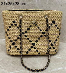 Bolsa  Chanel ráfia