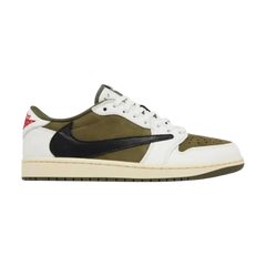 Air Jordan 1 Low Og Sp x Travis Scott Medium Olive