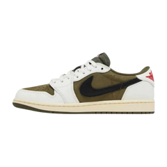 Air Jordan 1 Low Og Sp x Travis Scott Medium Olive