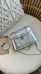 Bolsa Bulgari prata