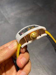 RM88 Smiley White Ceramic 42mm