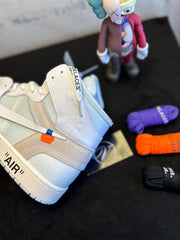 Off-White x Air Jordan 1 High White Euro Exclusive
