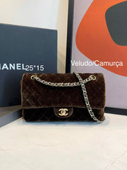 Bolsa Chanel 2.55 Camurça