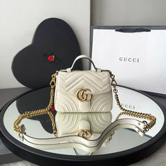 Bolsa Gucci Marmont alça de mão